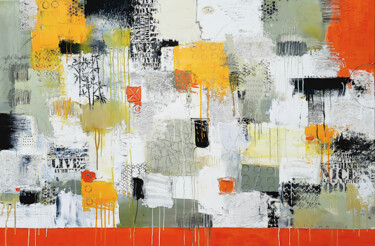 Pintura intitulada "Soft abstraction II" por Tamara Bakhsinyan, Obras de arte originais, Acrílico