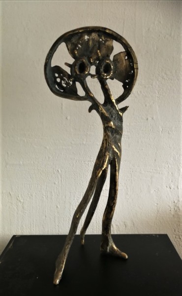 Sculpture intitulée "Couple" par Goran Nemarnik, Œuvre d'art originale, Bronze