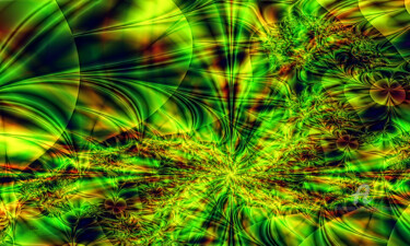 Digitale Kunst mit dem Titel "fractal vortex" von Gor Don(Gnie), Original-Kunstwerk, Digitale Malerei