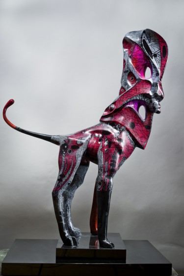 Скульптура под названием "Fury" - Goryunov, Подлинное произведение искусства