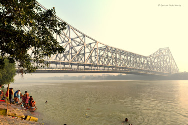 Photography titled "The Bridge of Hope…" by Goutam Chakraborty, Original Artwork, Digital Photography