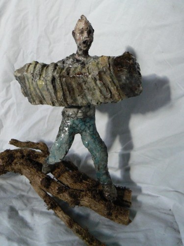 Sculpture titled "akordeons1.jpg" by Venner Fanch, Original Artwork, Ceramics