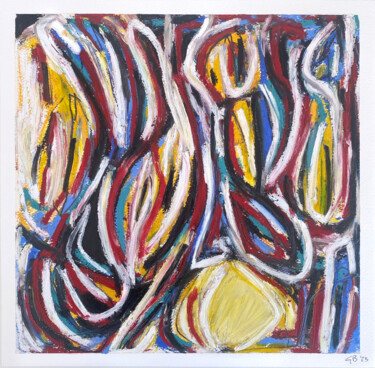 Рисунок под названием "Untitled (February…" - Greg Bryce, Подлинное произведение искусства, Пастель