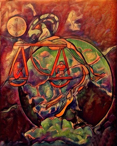 Arte digital titulada "Sauvetage de l'espè…" por Grégoire Koboyan (Cricorps), Obra de arte original, Pintura Digital