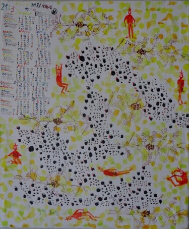 "2043 -B Acacia derw…" başlıklı Tablo Grégoire Koutsandréou tarafından, Orijinal sanat, Akrilik