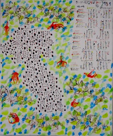 "2181 -B Acacia gran…" başlıklı Tablo Grégoire Koutsandréou tarafından, Orijinal sanat, Akrilik Ahşap Sedye çerçevesi üzerin…