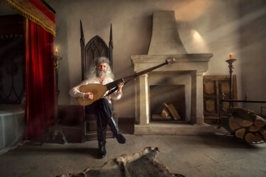 Fotografia intitolato "The Court Singer" da Grigore Roibu, Opera d'arte originale, Fotografia digitale