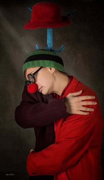 Photography titled "Clown" by Grigore Roibu, Original Artwork, Digital Photography