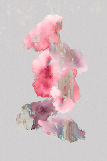 Digitale Kunst mit dem Titel "Sorrow #1" von Grymc, Original-Kunstwerk, Digitale Malerei