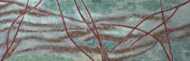Peinture intitulée "paysage 1 2012" par Guénaël Henrion, Œuvre d'art originale, Acrylique