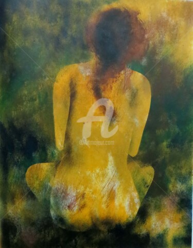 Malerei mit dem Titel "In Dream" von Guffar Babu, Original-Kunstwerk, Acryl