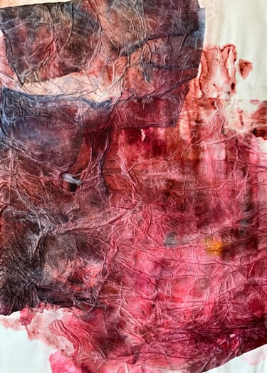 Картина под названием "Lamprey Skin (Piel…" - Gustavo Adolfo Díaz Sánchez (El Gus), Подлинное произведение искусства, Акваре…
