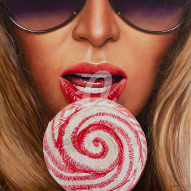 Schilderij getiteld "Sweet Desire" door Gustavo Fernandes, Origineel Kunstwerk, Olie