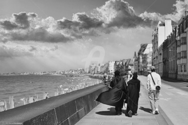 Photographie intitulée "J'Ai vu la Mer à ST…" par Guy Griffoul, Œuvre d'art originale, Photographie numérique