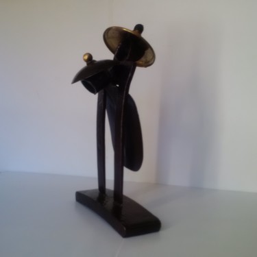 Sculpture intitulée "Les Pénitents" par Guy Romedenne, Œuvre d'art originale, Métaux