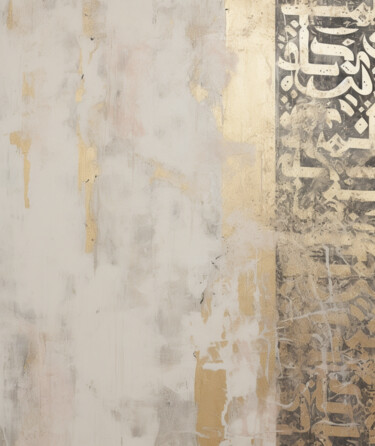 Arte digitale intitolato "ARABIC ART AESTHETI…" da Guzel Khaib, Opera d'arte originale, Immagine generata dall'IA