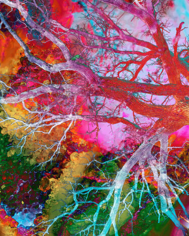 Фотография под названием "Color Pallet 1" - Gwendolyn Roth, Подлинное произведение искусства, Цифровая фотография
