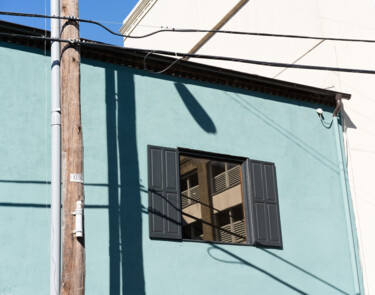Fotografia zatytułowany „City Window” autorstwa Gwendolyn Roth, Oryginalna praca, Fotografia cyfrowa