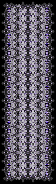 Arte digital titulada "Grey Pattern II" por Kira Habyb Abud, Obra de arte original, Trabajo Digital 2D