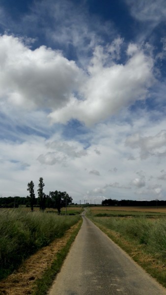 Photographie intitulée "Highway to ciel" par Herve L (Achel), Œuvre d'art originale, Photographie numérique