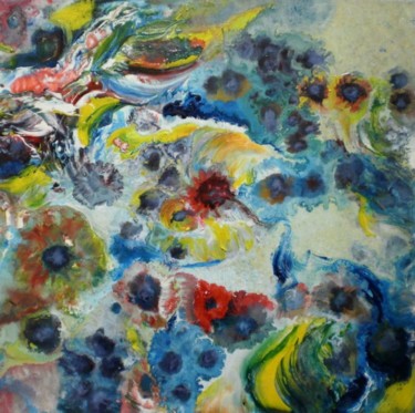 Painting titled "Colour" by Hamid Nasir, Original Artwork