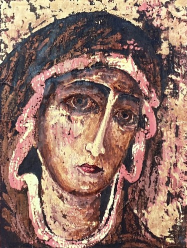 "MADONNA" başlıklı Resim Hanna Borowska tarafından, Orijinal sanat, Mürekkep