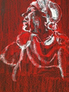 Painting titled "joyce didonato TCE…" by Hanna Rees, Original Artwork