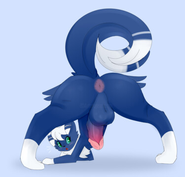 Digital Arts titled "meowstic ready to b…" by Happy The Red, Original Artwork, 2D Digital Work