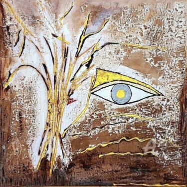 Malerei mit dem Titel "Mother nature needs…" von Harald Brandl, Original-Kunstwerk, Acryl