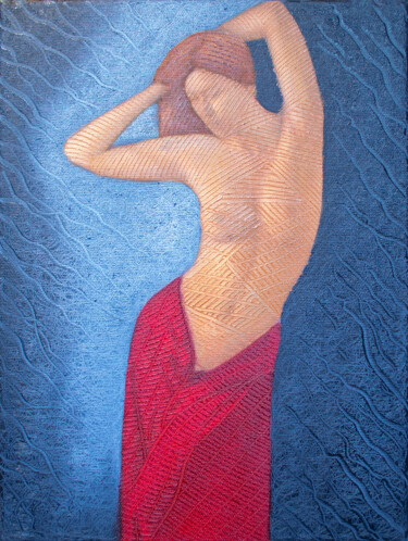 Pintura titulada "Nude 9" por Haydar Ekinekk, Obra de arte original, Oleo