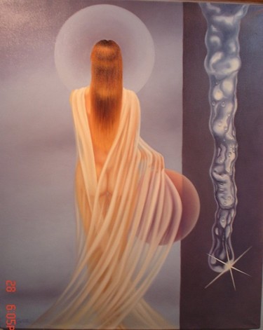 Peinture intitulée "Purity - Purite" par Gyuri Lohmuller, Œuvre d'art originale, Huile