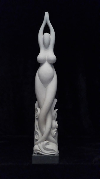 Sculpture titled "Vénus" by Hector Bouchet, Original Artwork, Stone
