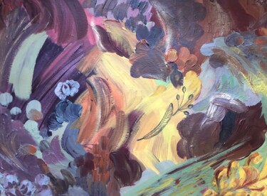 Pittura intitolato "Colours of autumn" da Helena Asadova, Opera d'arte originale, Acrilico