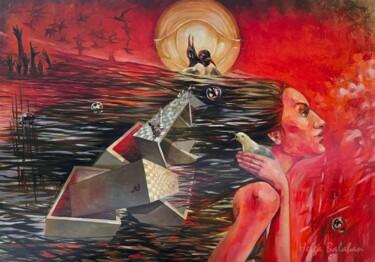 ""Where there is no…" başlıklı Tablo Helga Balaban tarafından, Orijinal sanat, Petrol