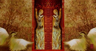 Digital Arts titled "ARCANE ARCANA" by Hélène Patris, Original Artwork, Digital Painting