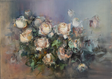 Картина под названием ""Flowers" ("Флауэрс…" - Hennadii Penskyi, Подлинное произведение искусства, Масло