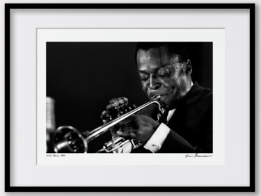 「Miles Davis - Iconi…」というタイトルの写真撮影 Henri Daumanによって, オリジナルのアートワーク, 操作されていない写真