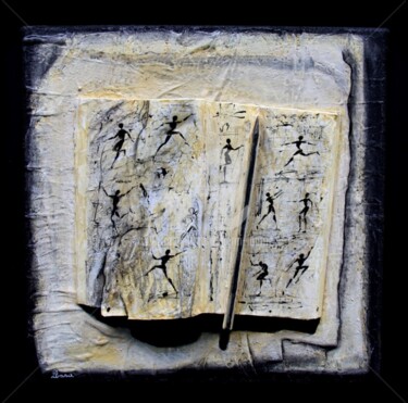 "livre-objet-n-6-ecr…" başlıklı Tablo Henri Ibara tarafından, Orijinal sanat, Akrilik