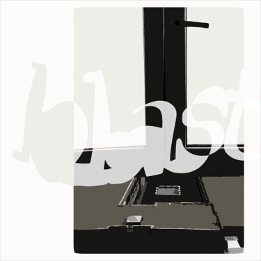 Arte digitale intitolato "blast_1" da Henry Pouillon, Opera d'arte originale, Lavoro digitale 2D