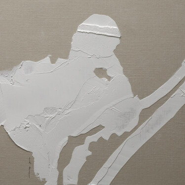 "les ombres 011" başlıklı Tablo Henry Pouillon tarafından, Orijinal sanat, Petrol