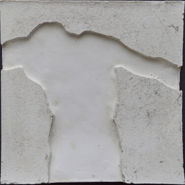 Sculptuur getiteld "les ombres (R8)" door Henry Pouillon, Origineel Kunstwerk, Cement