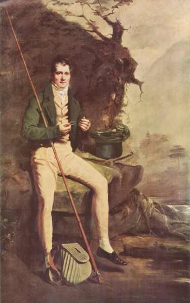 Schilderij getiteld "Bryce Mc Murdo" door Henry Raeburn, Origineel Kunstwerk, Olie