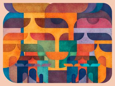 Digitale Kunst mit dem Titel "Harmony Unveiled" von Jaxon Langley, Original-Kunstwerk, Digitale Malerei
