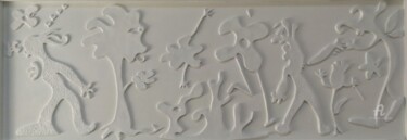 Картина под названием "DISCOURS NATURELS" - Hippo, Подлинное произведение искусства, Акрил