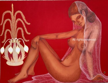 "Inauguration (C6-22)" başlıklı Tablo Hiranya R tarafından, Orijinal sanat, Guaş boya