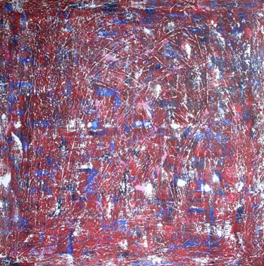 Schilderij getiteld "suche-nach-wahrheit" door Heidi Hofmann, Origineel Kunstwerk, Acryl