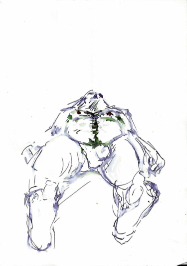 "Gulliver Bound 02" başlıklı Resim Ὅμηρος tarafından, Orijinal sanat, Mürekkep
