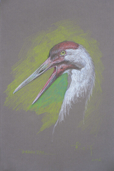 Rysunek zatytułowany „Colour pencil drawi…” autorstwa Hongtao Huang, Oryginalna praca, Pastel