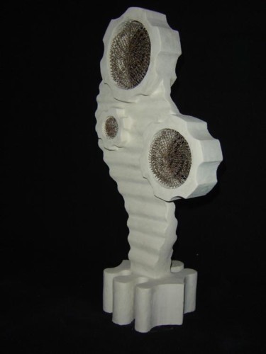 Sculpture titled "Industrial Dream 1" by Horatiu Bob, Original Artwork