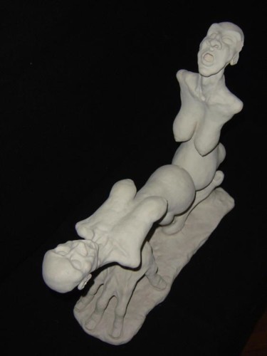 Sculpture titled "Escape" by Horatiu Bob, Original Artwork